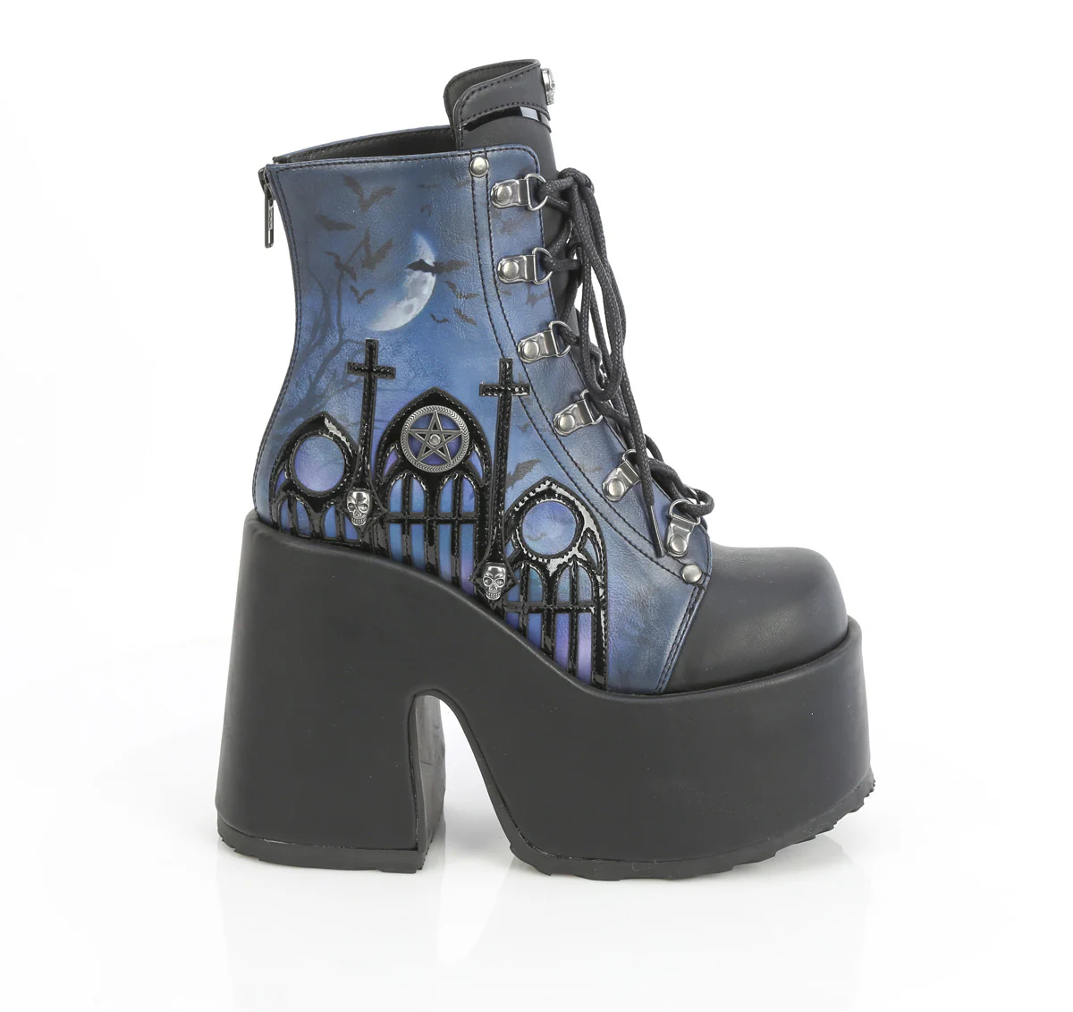 CAMEL-203-PT  Black Vegan Leather - Image 5