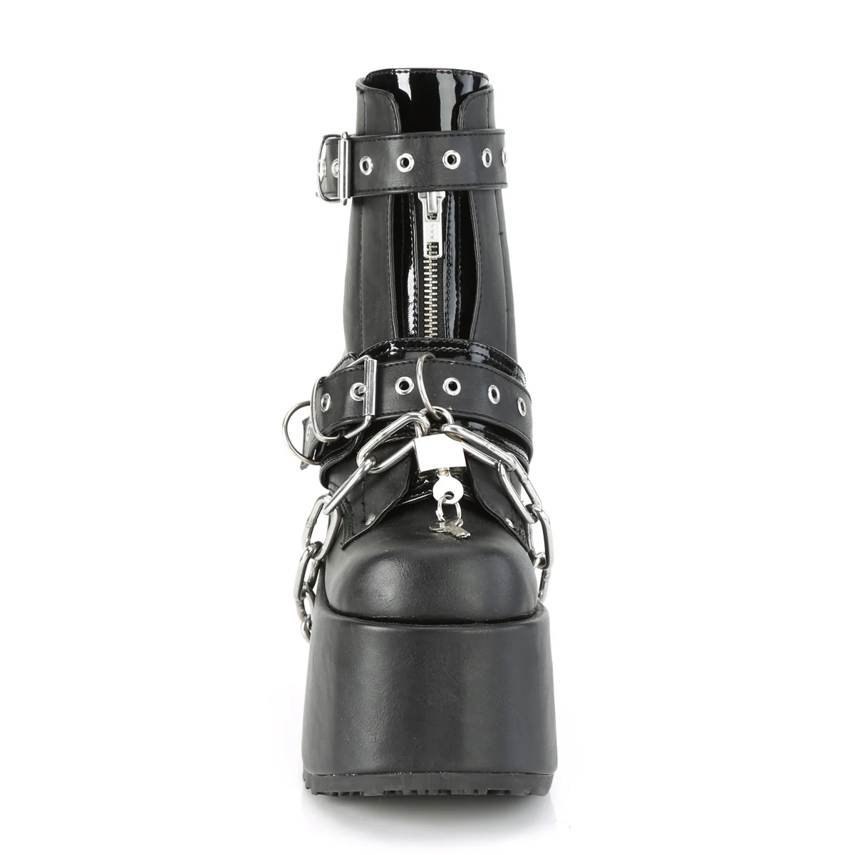 CAMEL-205 Black Vegan Leather - Image 2