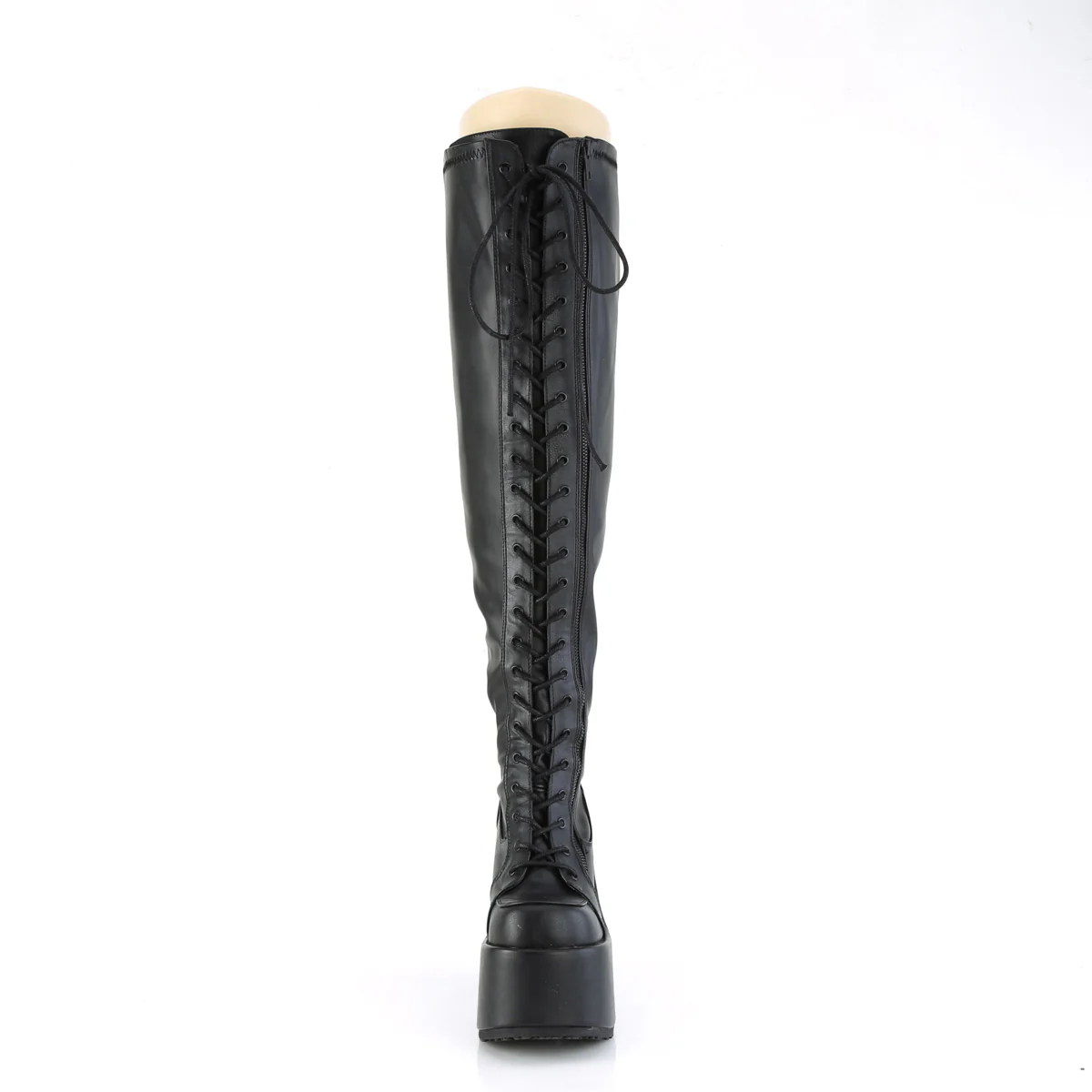 CAMEL-300WC Black Stretch Vegan Leather - Image 2