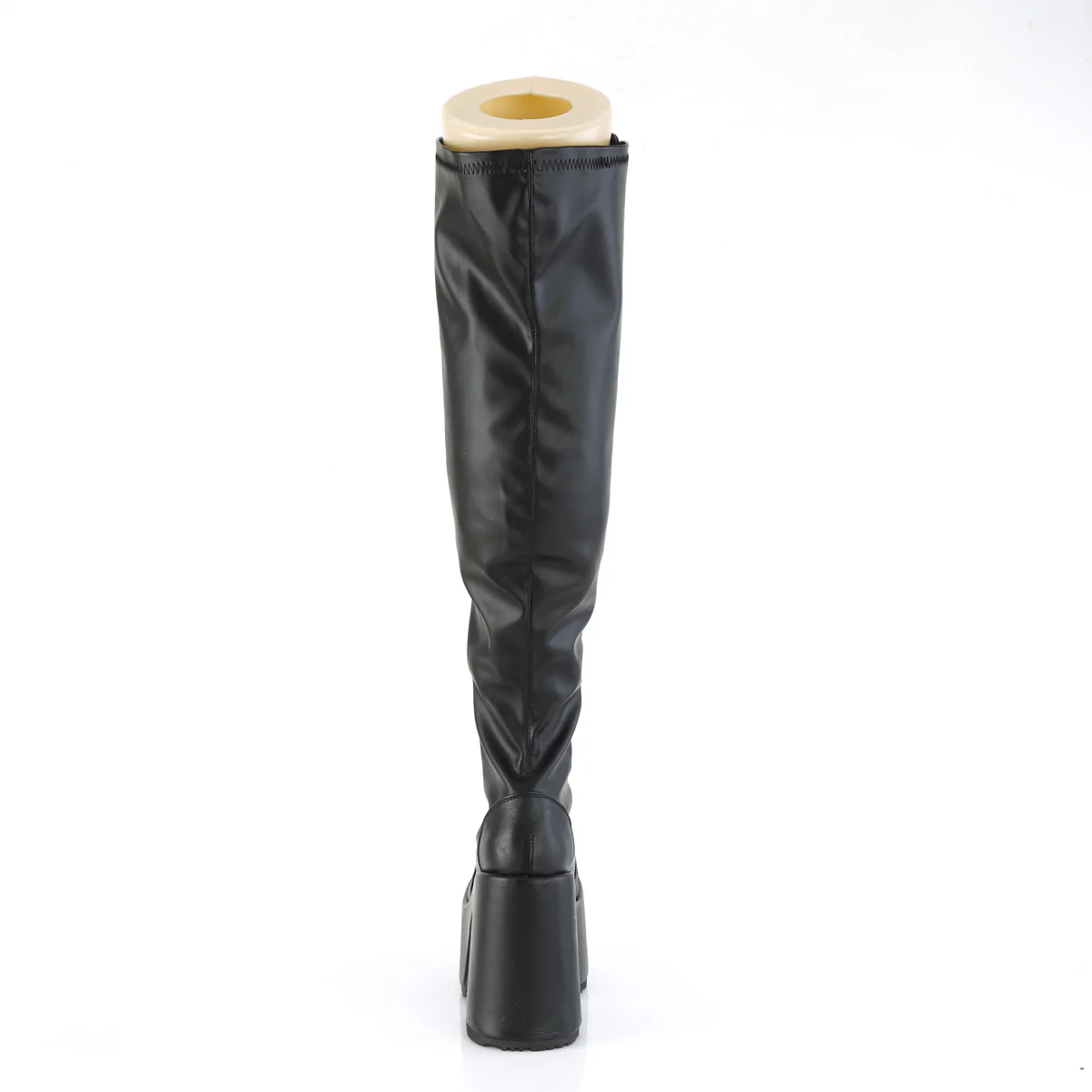 CAMEL-300WC Black Stretch Vegan Leather - Image 4