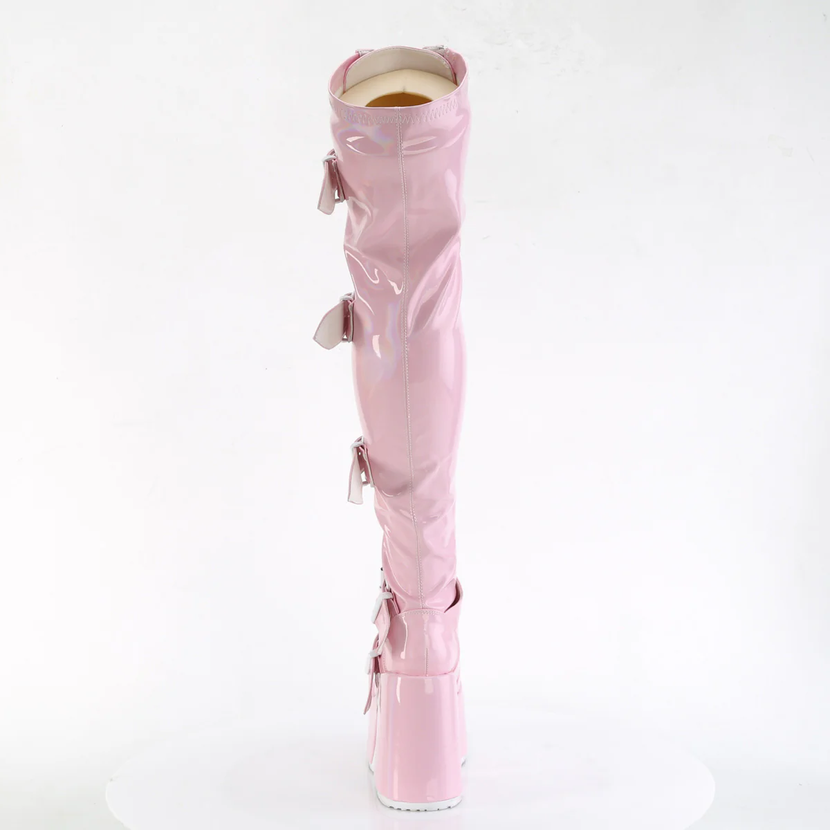 CAMEL-305  Baby Pink Stretch Hologram - Image 4