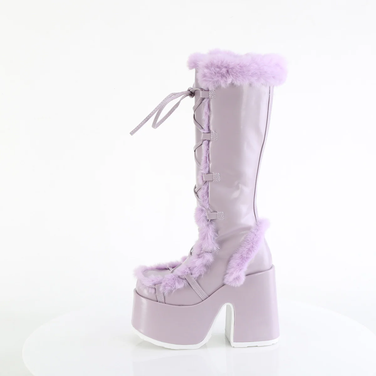 CAMEL-311 Lavender Vegan Leather - Image 3