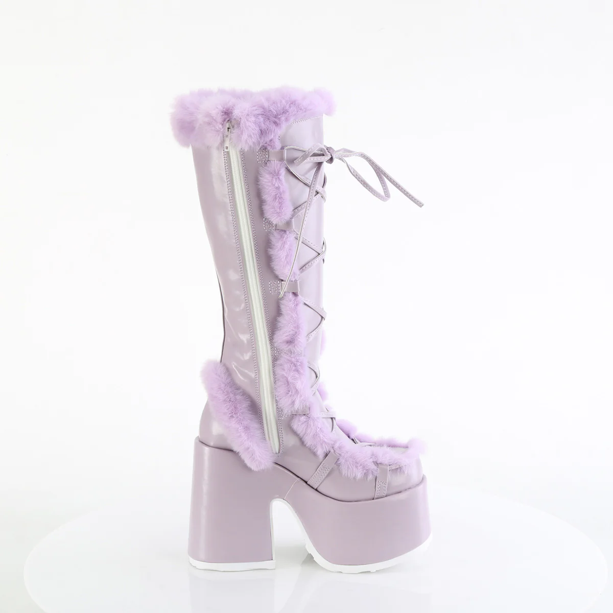 CAMEL-311 Lavender Vegan Leather - Image 5