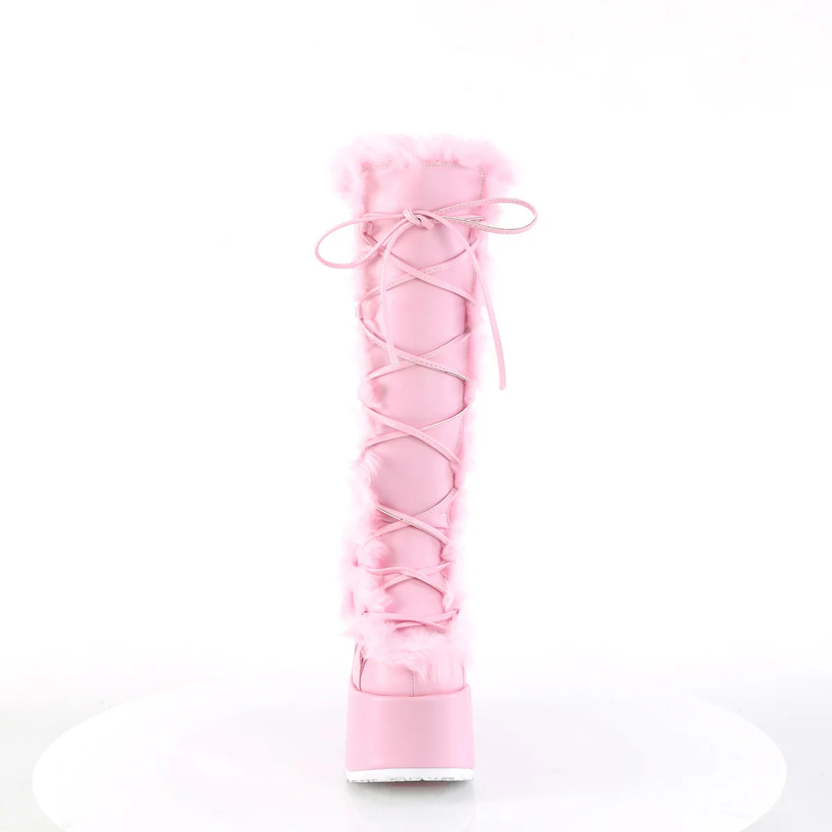 CAMEL-311 Pastel Pink Vegan Leather - Image 2