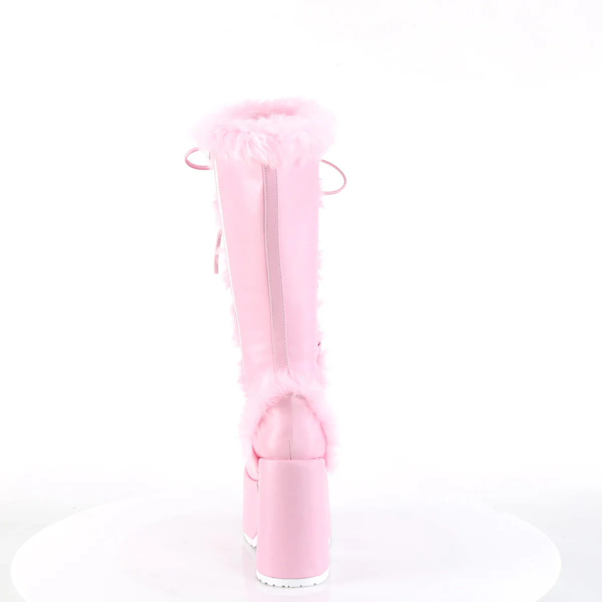 CAMEL-311 Pastel Pink Vegan Leather - Image 4