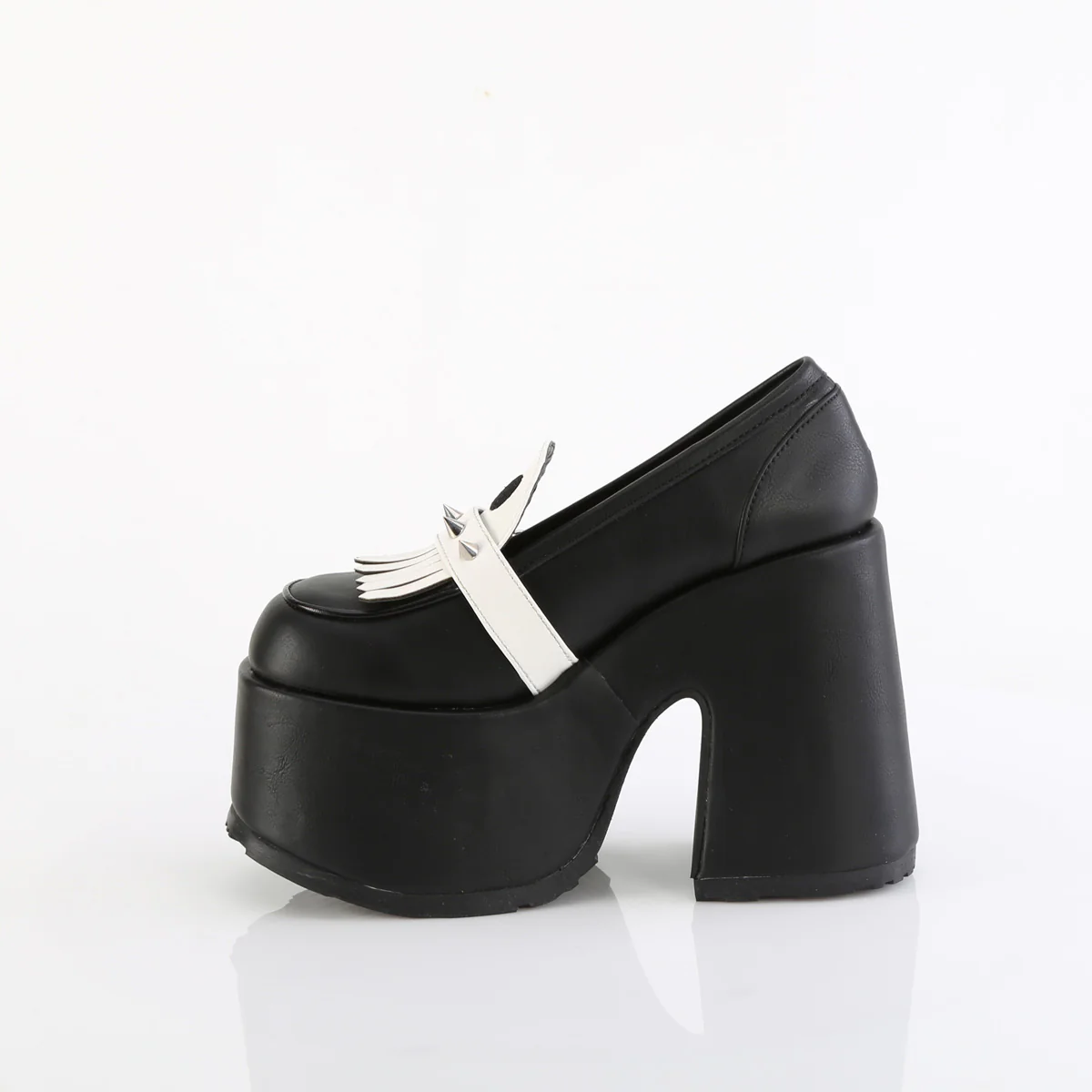 CAMEL-58  Black Vegan Leather - Image 3