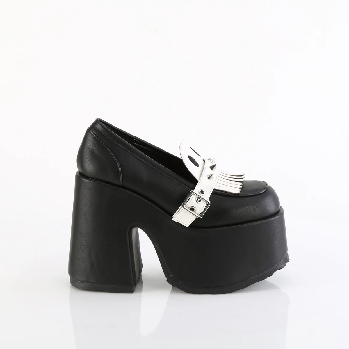 CAMEL-58  Black Vegan Leather - Image 5