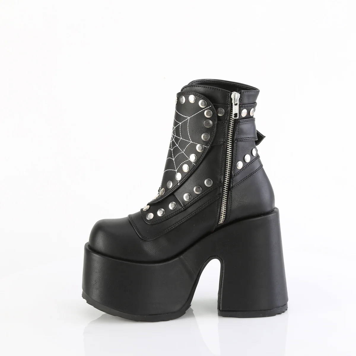 CAMEL-70  Black Vegan Leather - Image 3