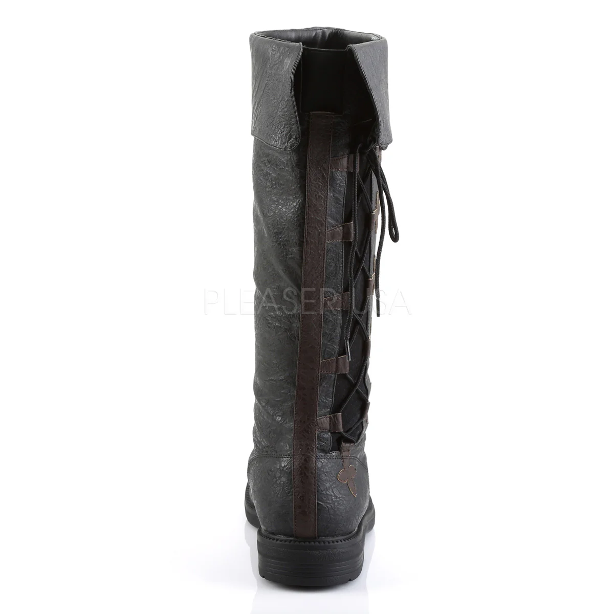 CAPTAIN-110 Black PU Brown - Image 4