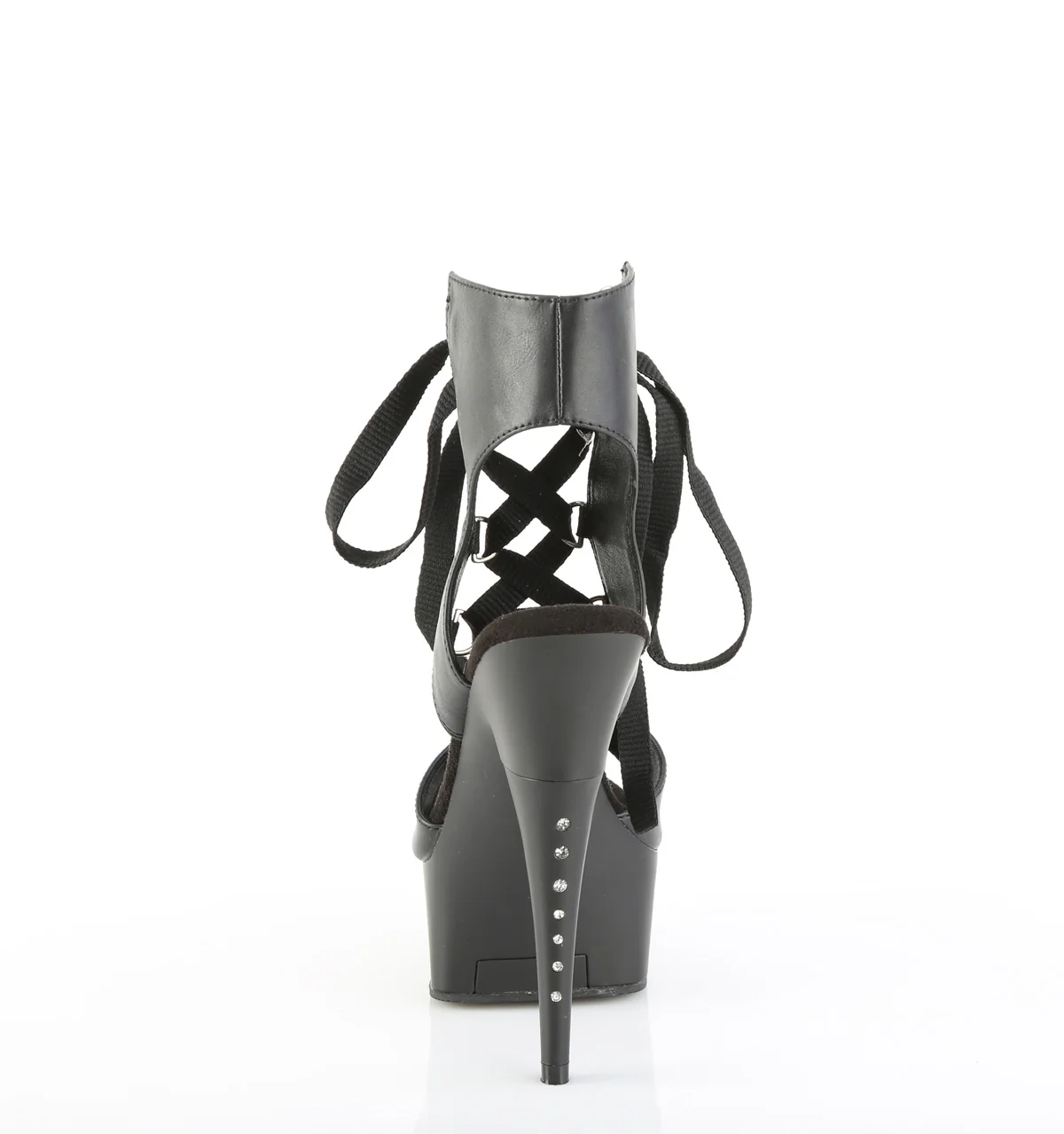 CAPTIVA-600-14  Black Faux Leather/Black Matte - Image 4