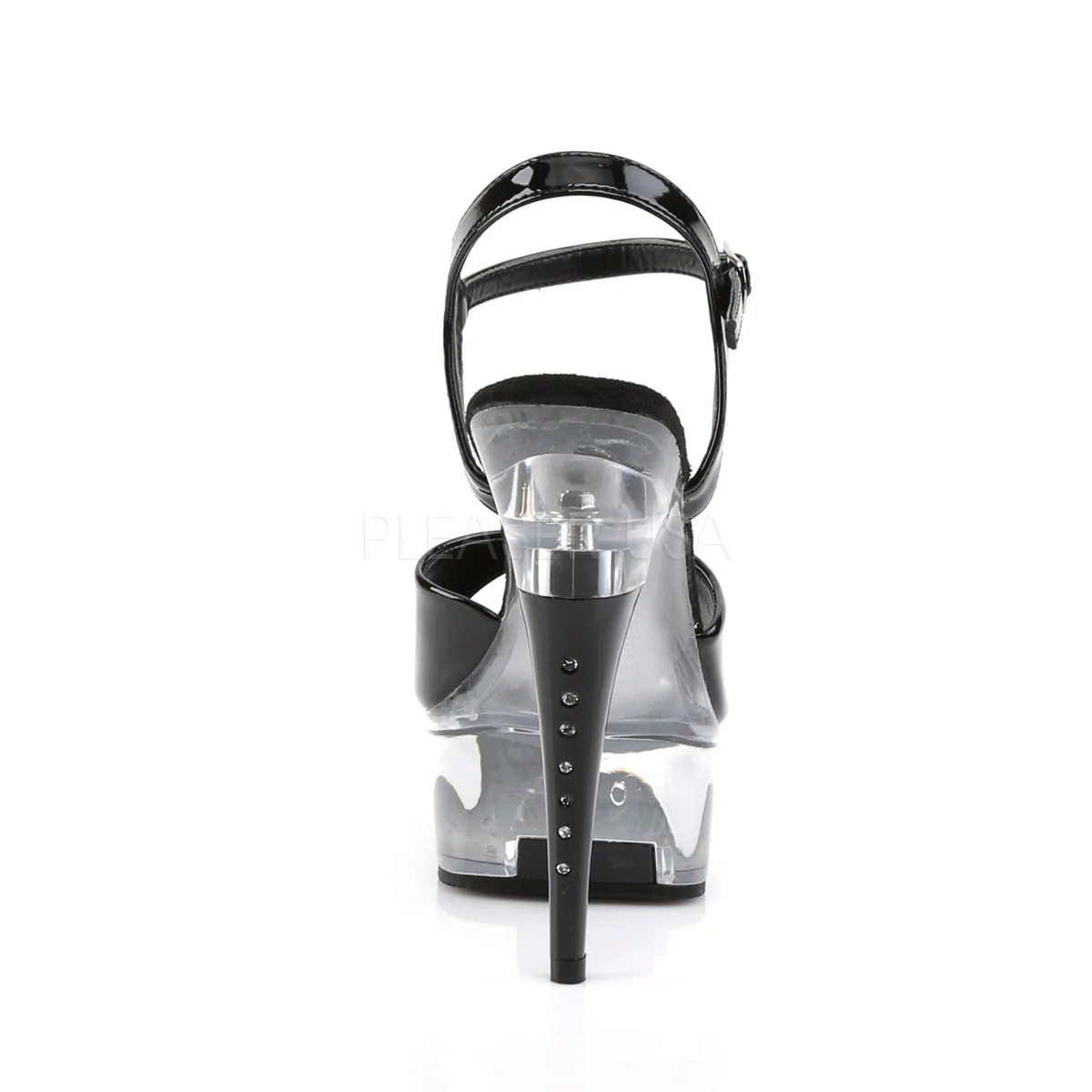 CAPTIVA-609  Black Patent/Clear - Image 4