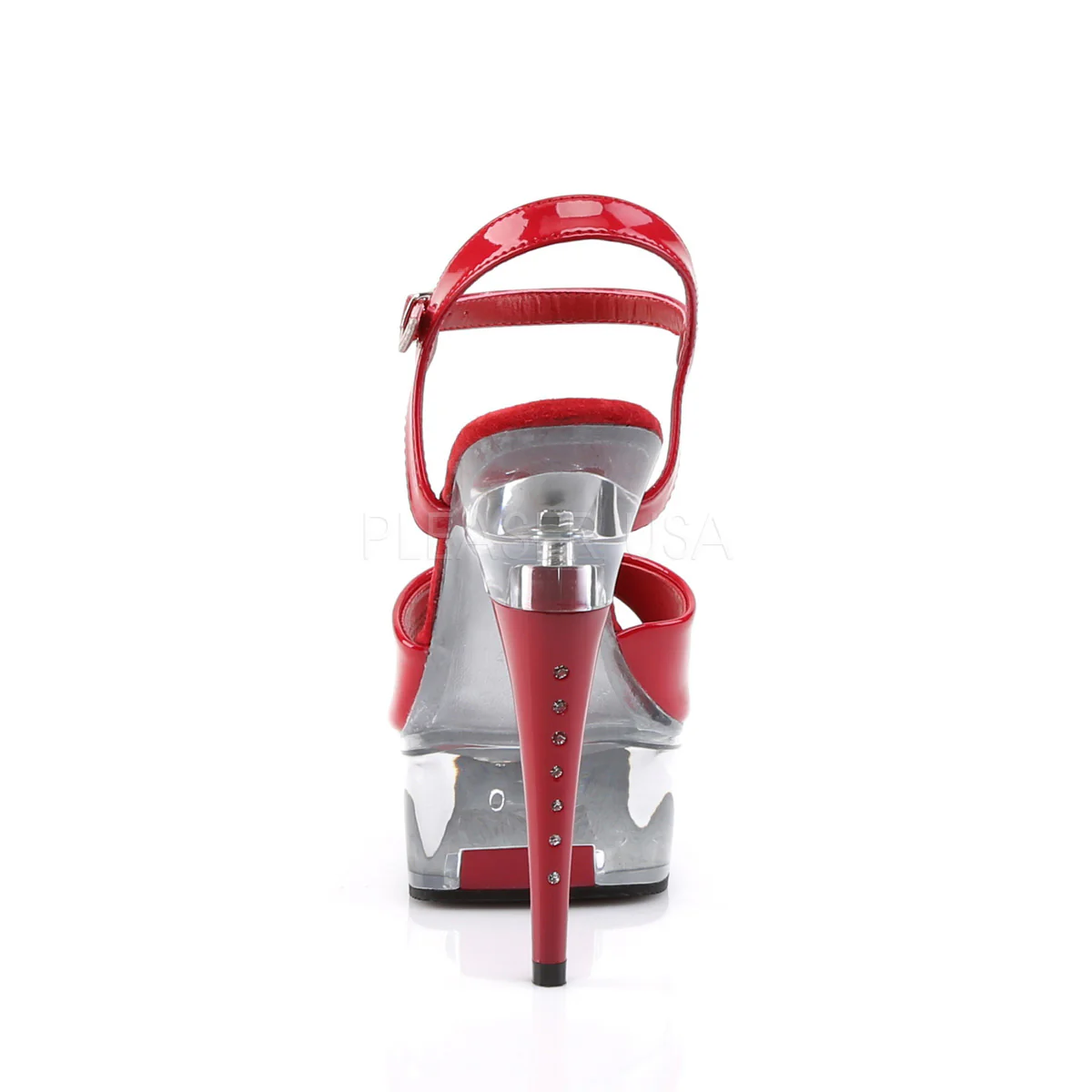 CAPTIVA-609 Red Patent/Clear - Image 4