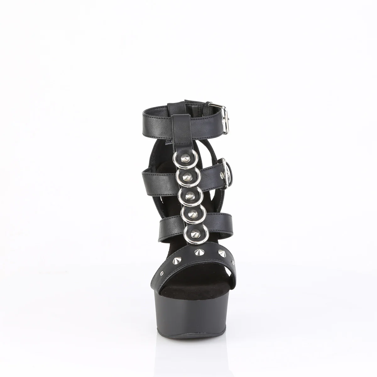 CAPTIVA-658  Black Faux Leather/Black Matte - Image 2
