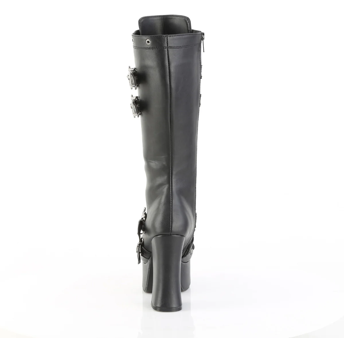 CHARADE-230  Black Vegan Leather - Image 4