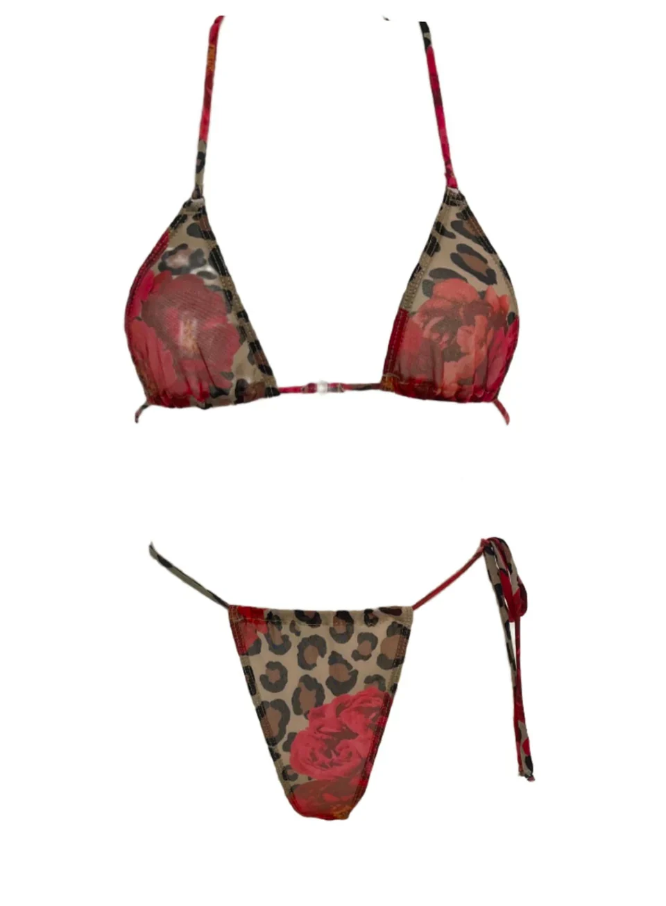 Cheetah Rosa Bikini