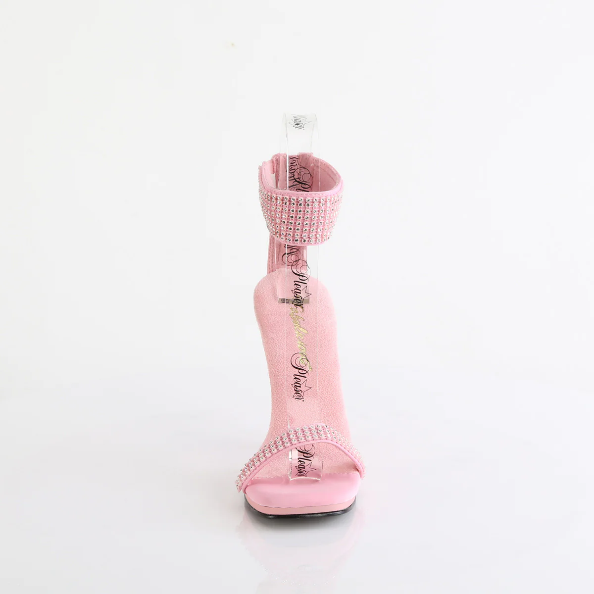 CHIC-40  Baby Pink Faux Leather-RS/Baby Pink - Image 2