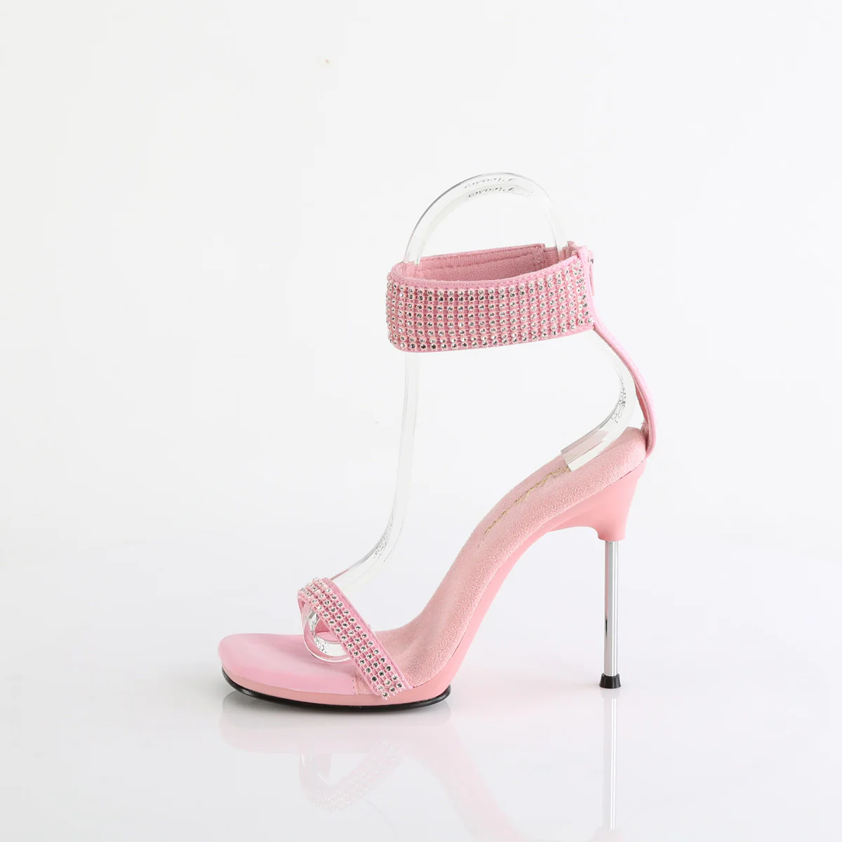 CHIC-40  Baby Pink Faux Leather-RS/Baby Pink - Image 3