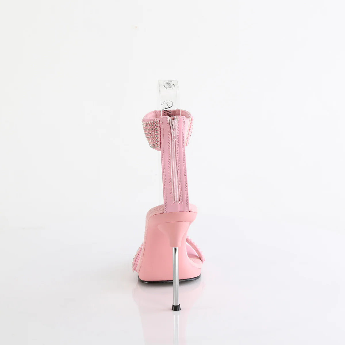 CHIC-40  Baby Pink Faux Leather-RS/Baby Pink - Image 4