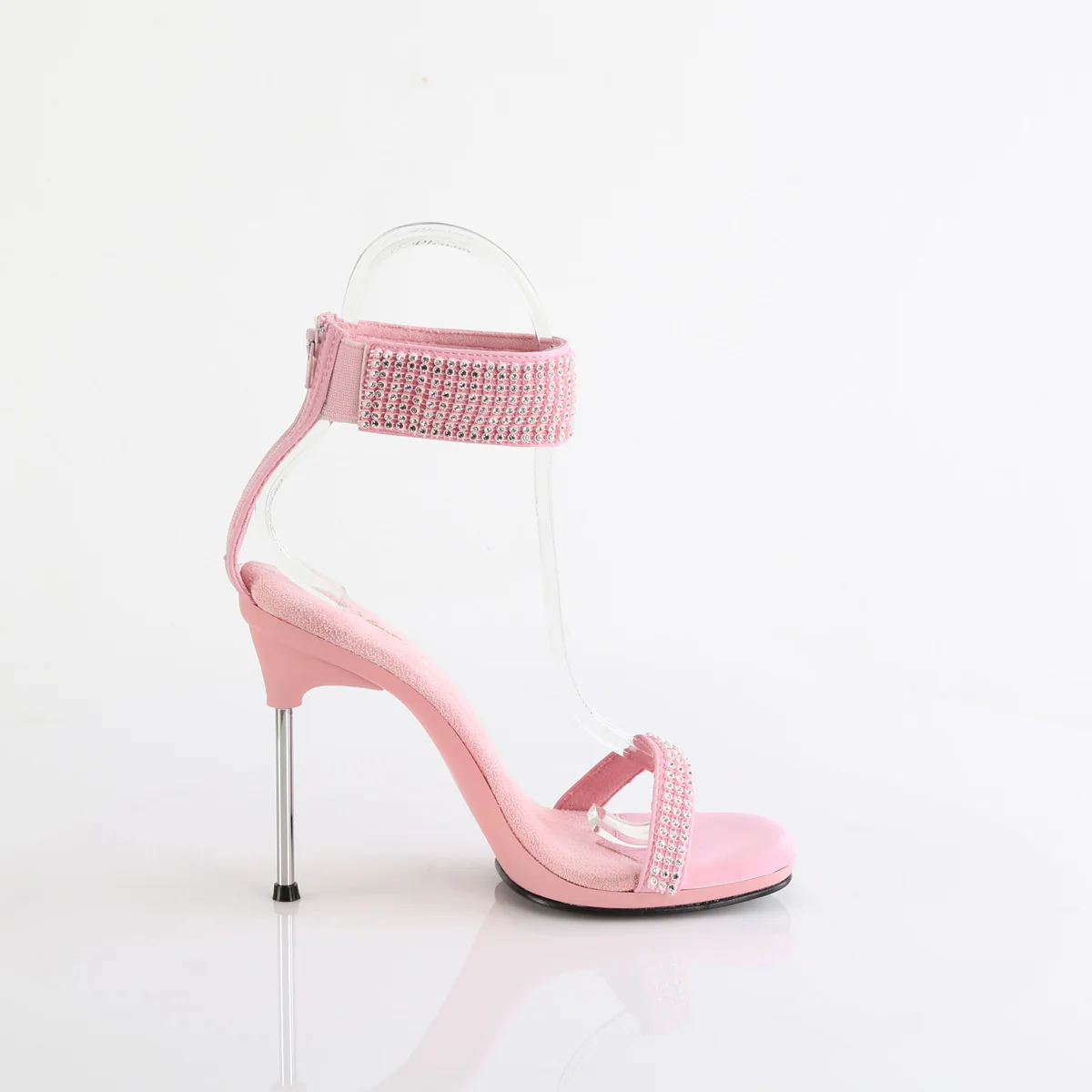 CHIC-40  Baby Pink Faux Leather-RS/Baby Pink - Image 5