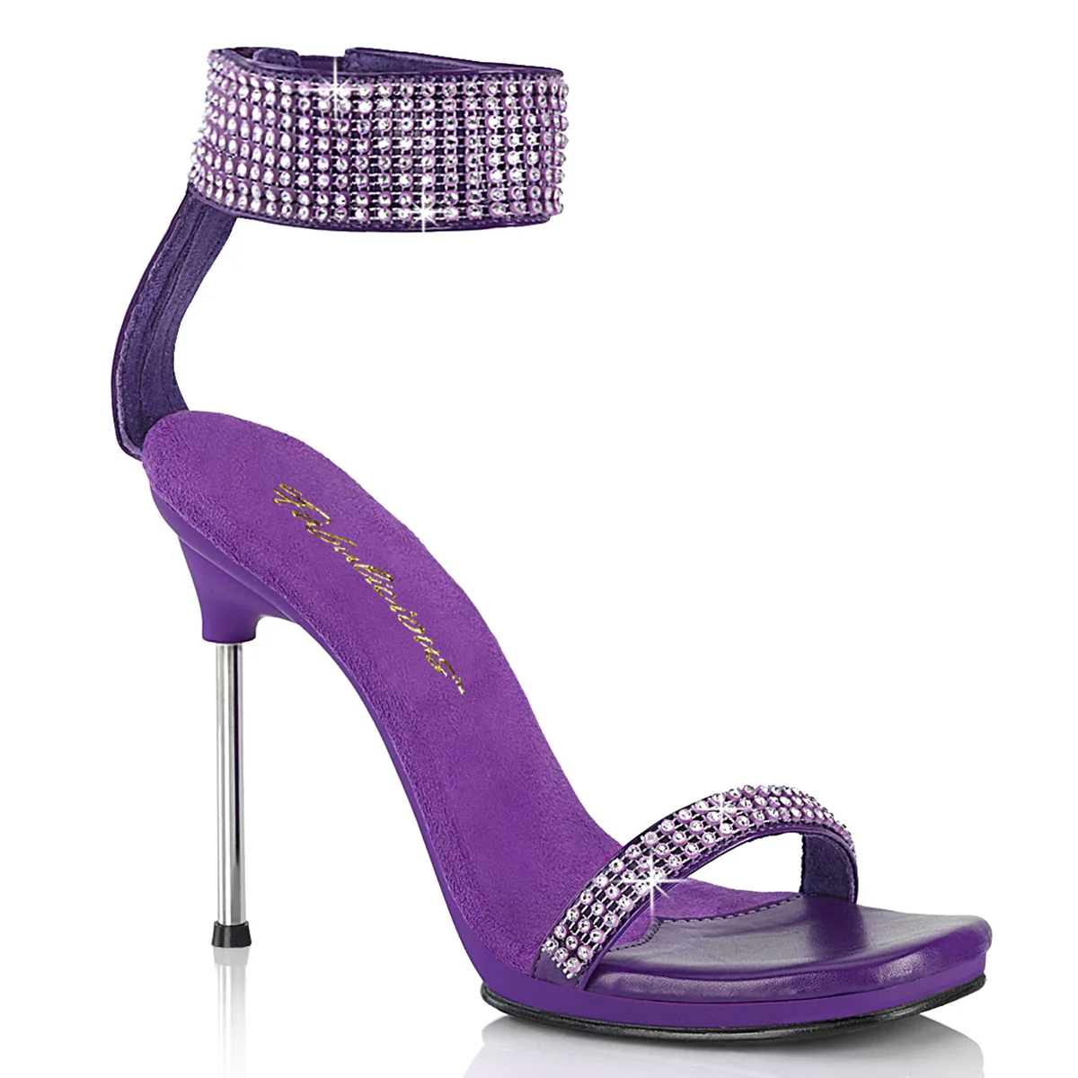 CHIC-40 Purple Faux Leather-RS/Purple