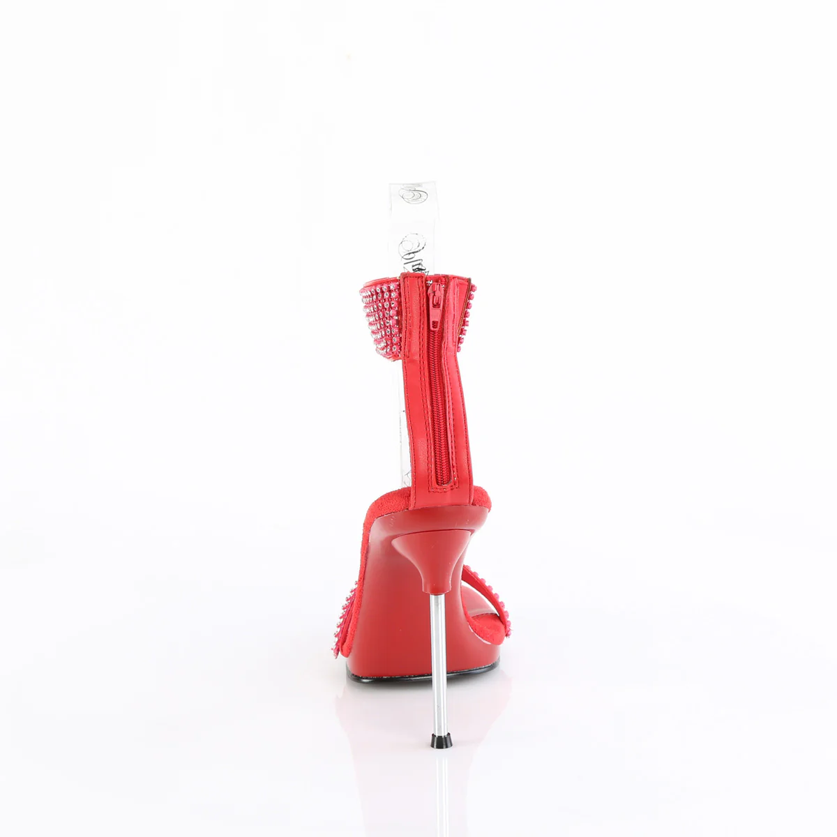 CHIC-40  Red Faux Leather-RS/Red - Image 4