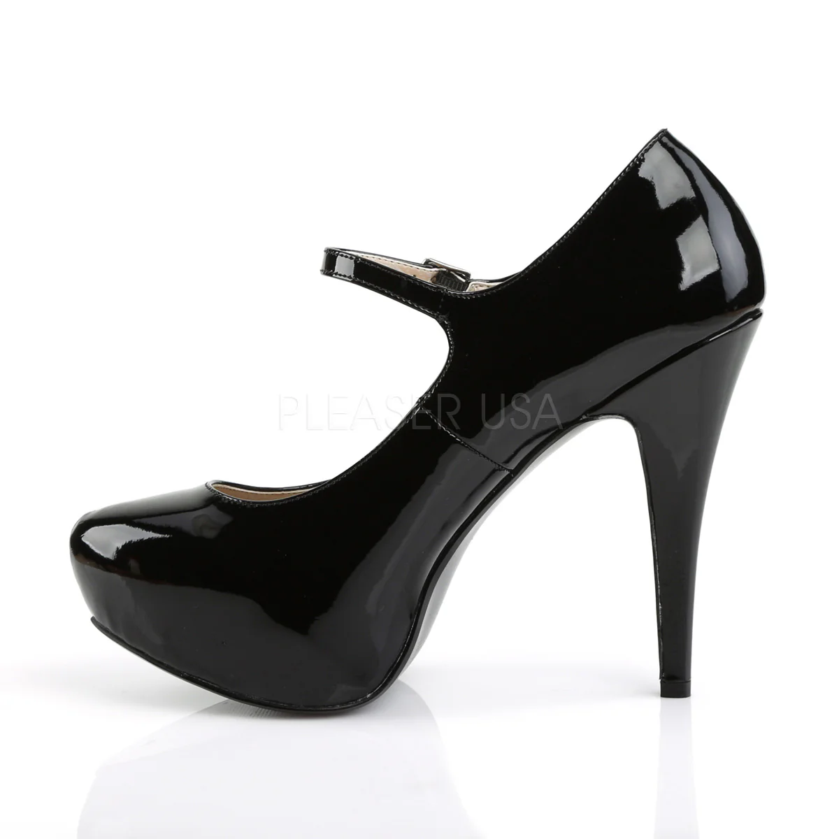 CHLOE-02  Black Patent - Image 3