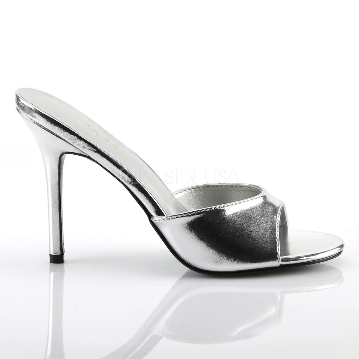 CLASSIQUE-01  Silver Metallic Pu - Image 5
