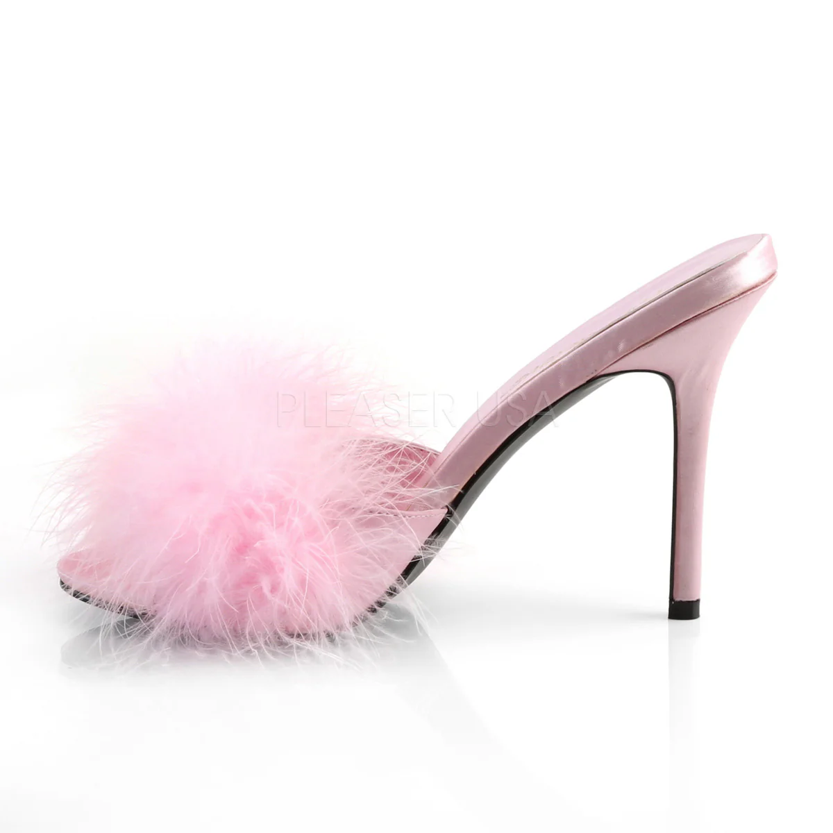 CLASSIQUE-01F Baby Pink Pu-Fur - Image 3
