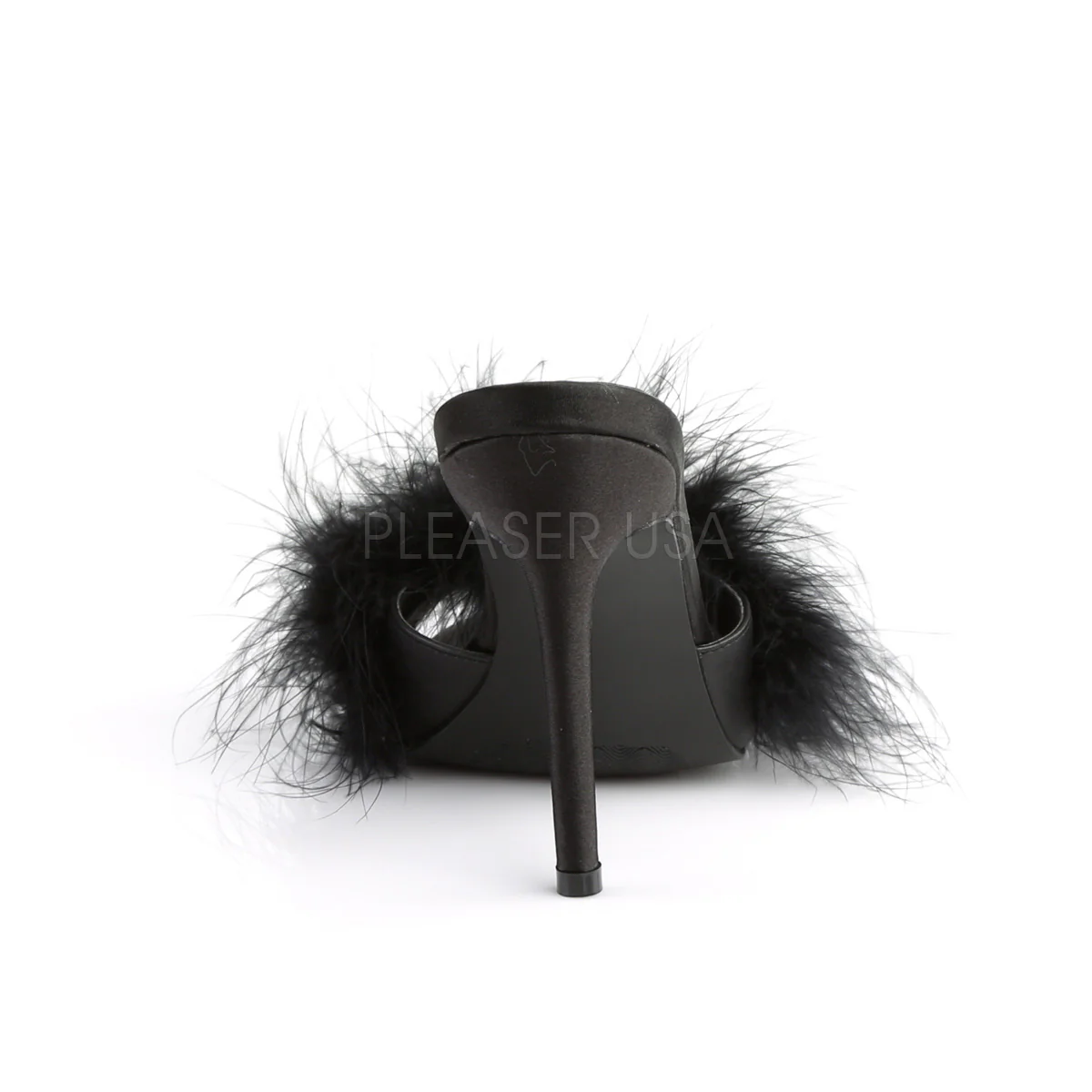 CLASSIQUE-01F  Black Pu-Fur - Image 4