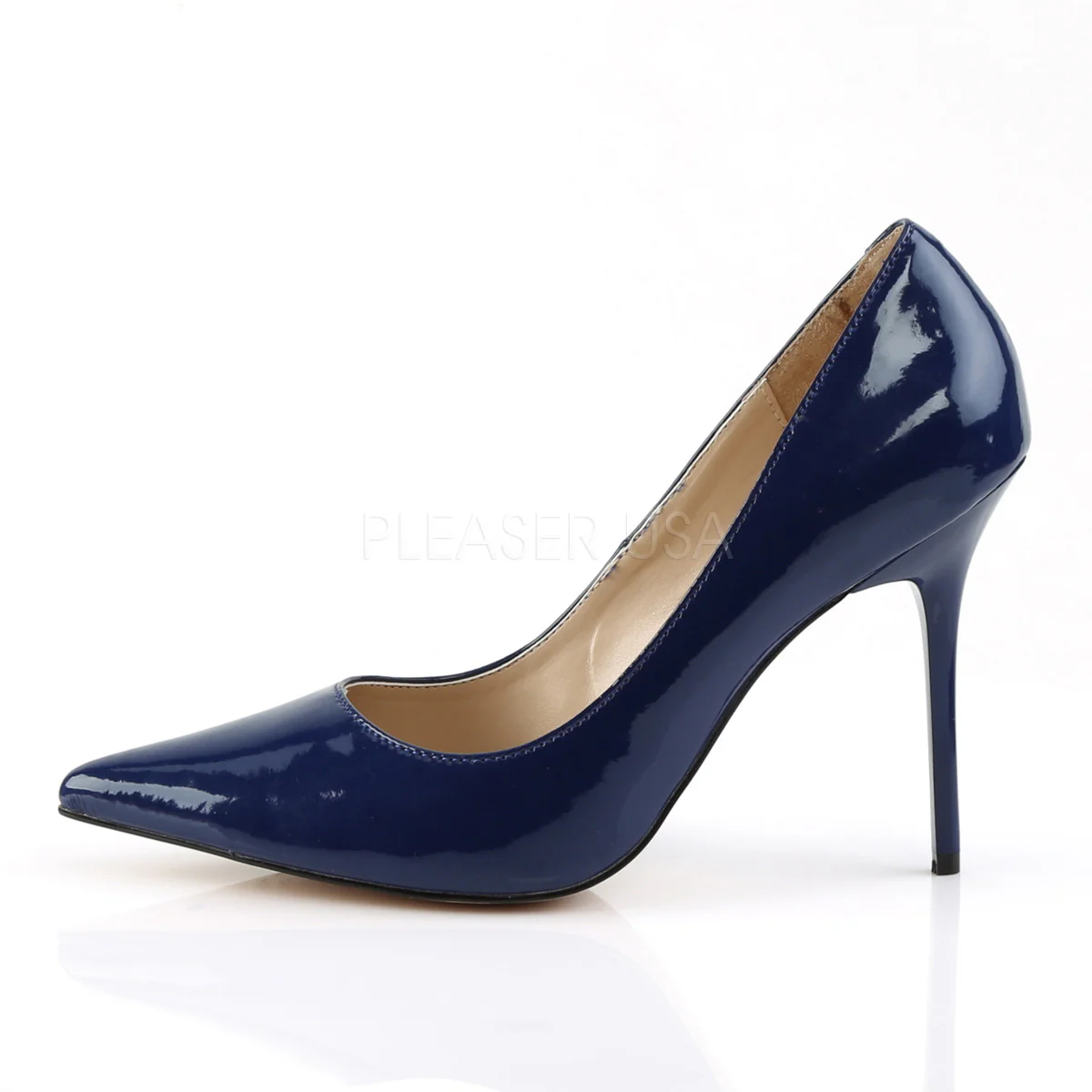 CLASSIQUE-20 Navy Blue Patent - Image 3