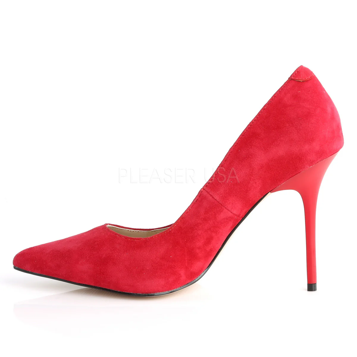 CLASSIQUE-20 Red Suede - Image 3