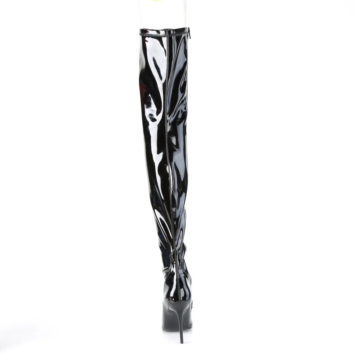 CLASSIQUE-3000  Black Stretch Patent - Image 4