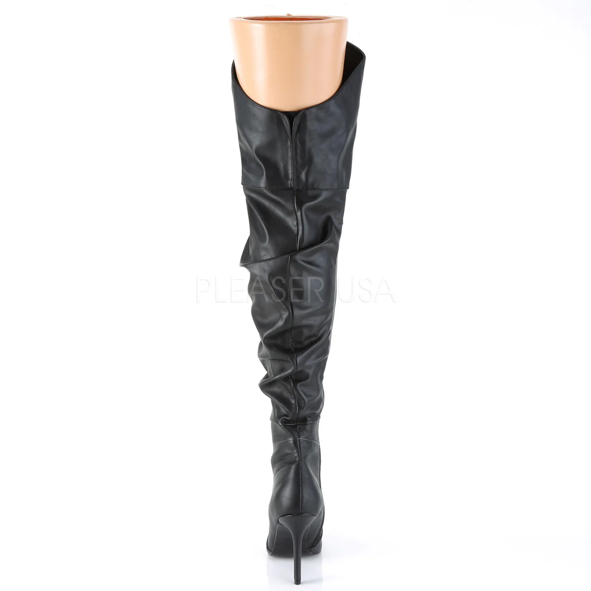 CLASSIQUE-3011 Black Faux Leather - Image 4