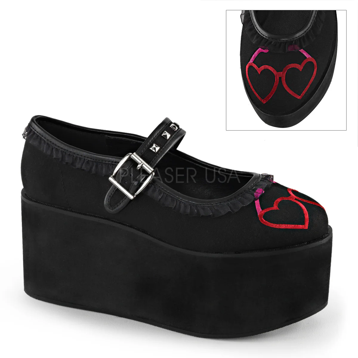 CLICK-02-1 Black Canvas
