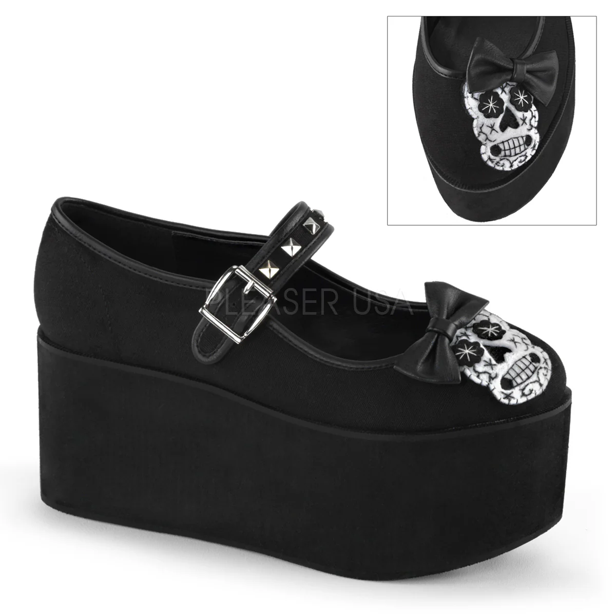 CLICK-02-3 Black Canvas
