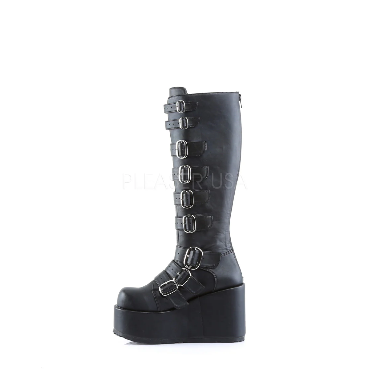 CONCORD-108  Black Vegan Leather - Image 3