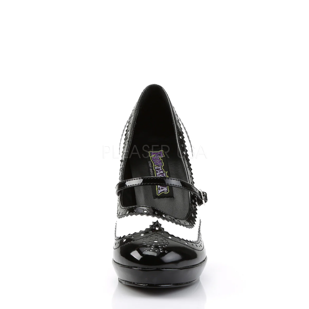 CONTESSA-06 Black-White Patent - Image 2