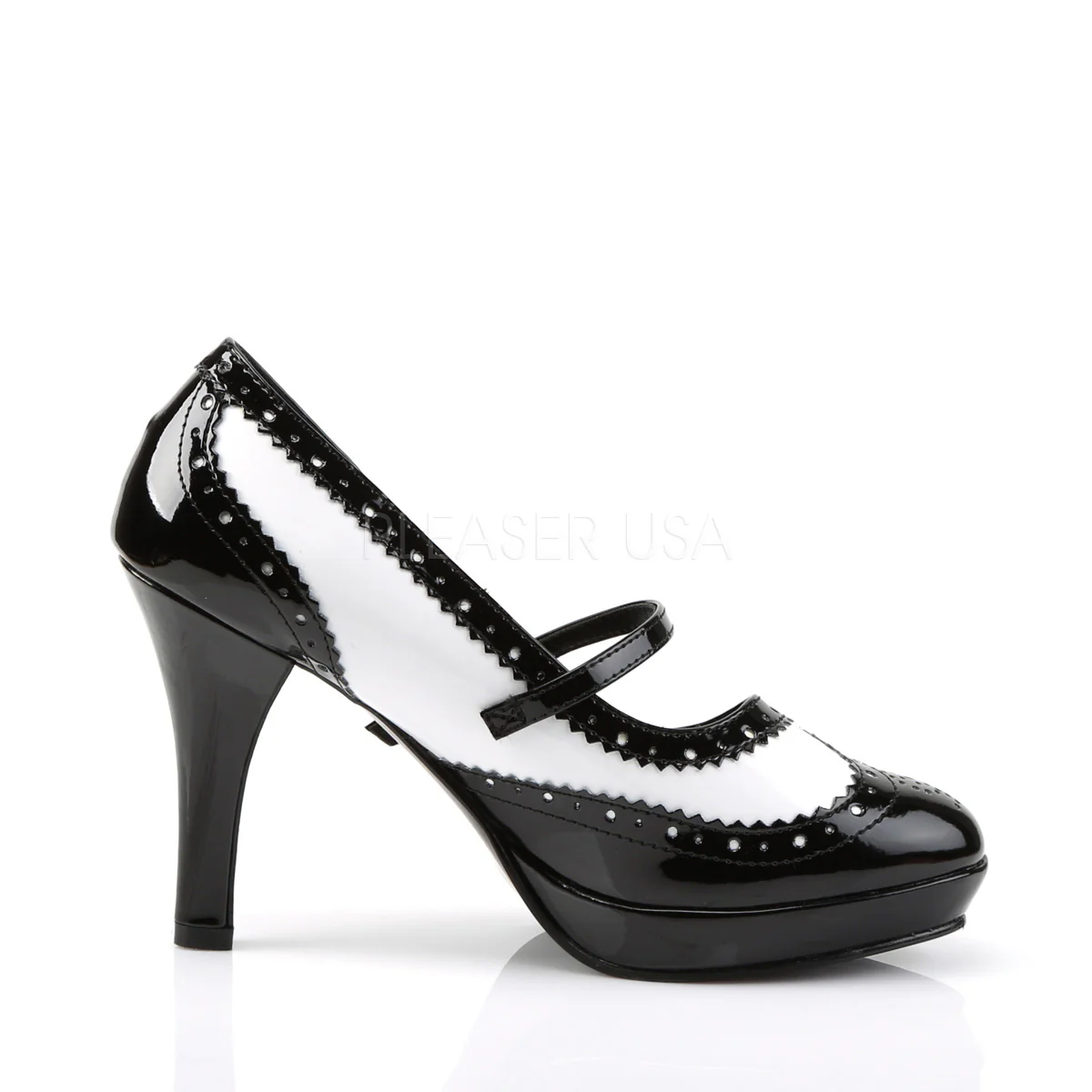 CONTESSA-06 Black-White Patent - Image 5