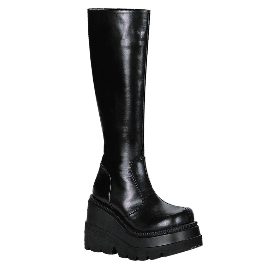 SHAKER-100  Black Vegan Leather