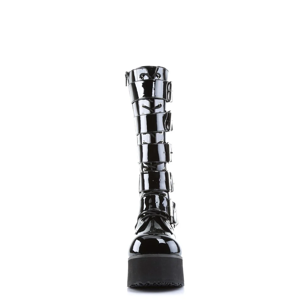 TRASHVILLE-518 Black Patent - Image 2