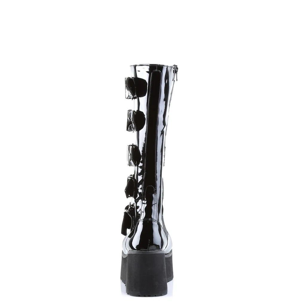 TRASHVILLE-518 Black Patent - Image 4