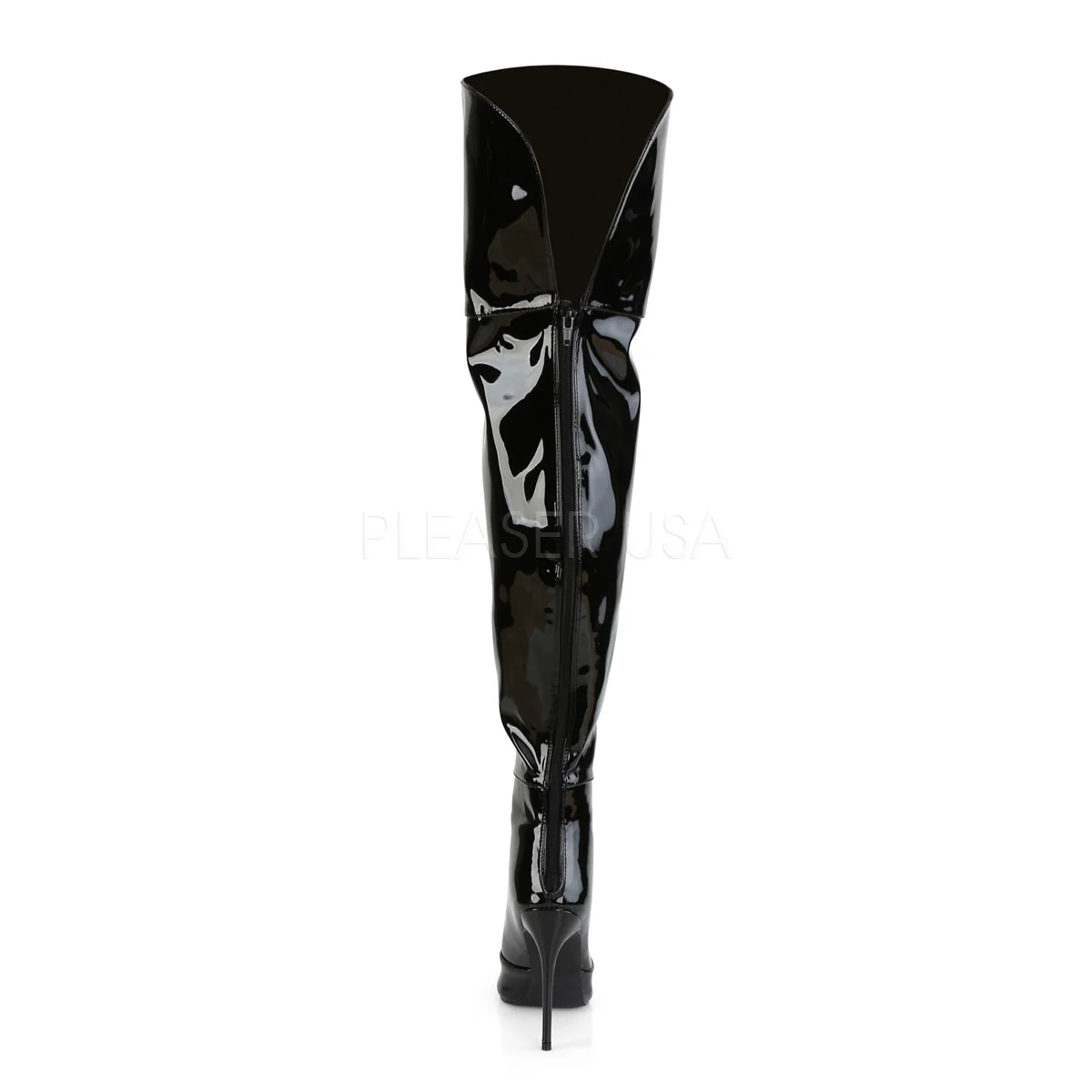 COURTLY-3012  Black Patent - Image 4