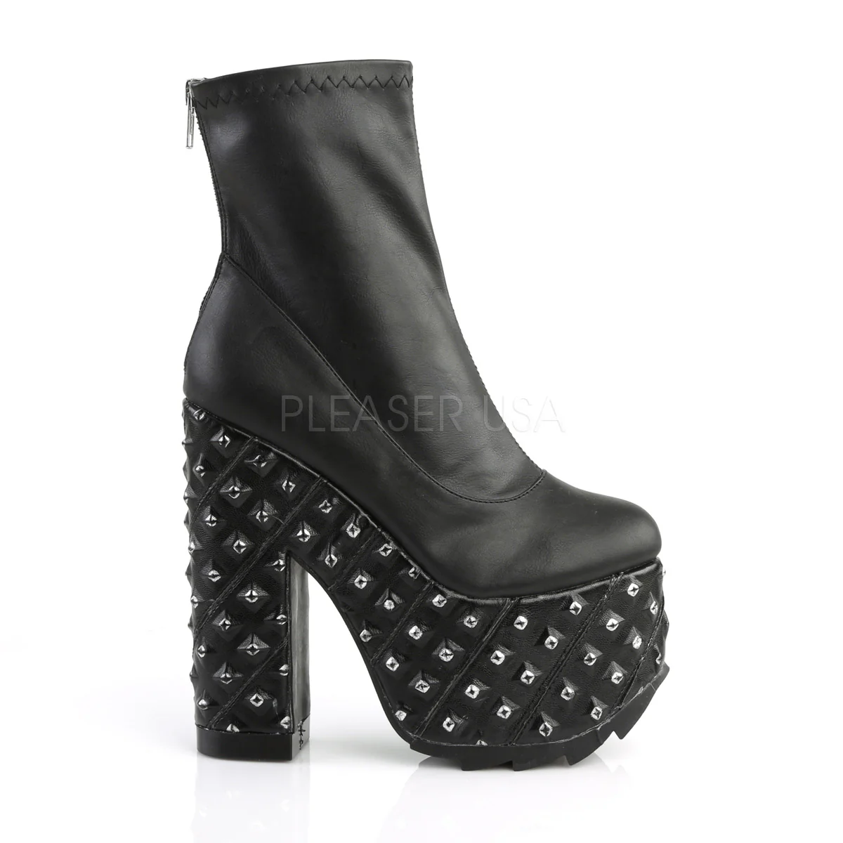 CRAMPS-110  Black Vegan Leather - Image 5