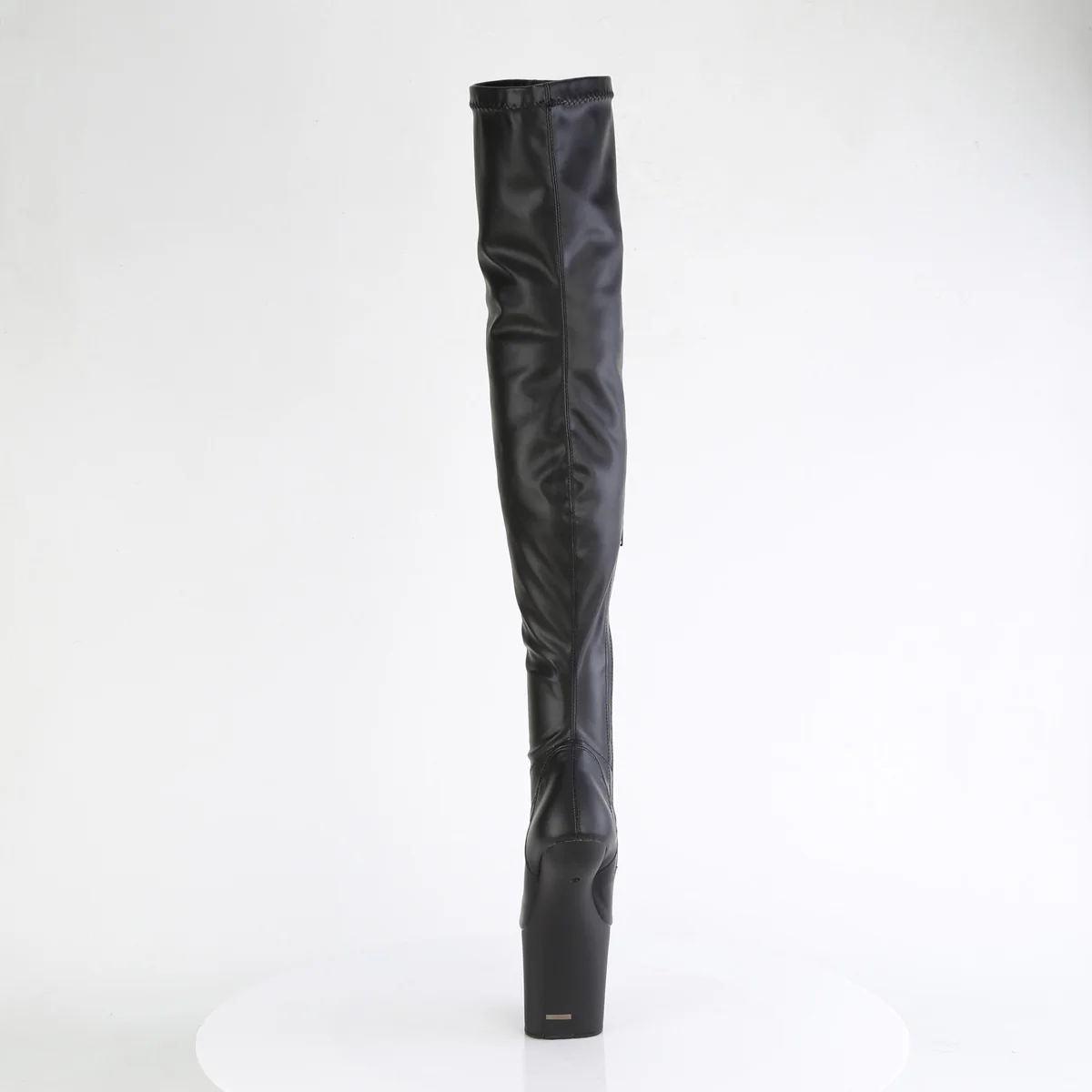 CRAZE-3000 Black Stretch Faux Leather/Black Matte - Image 4