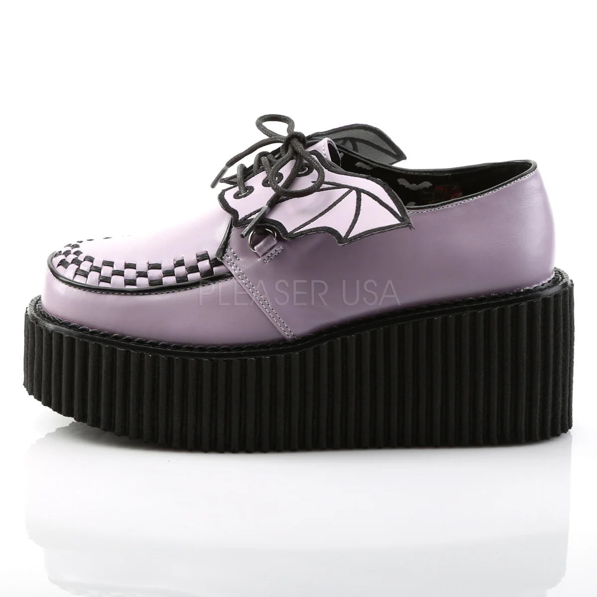 CREEPER-205 Lavender Vegan Leather - Image 3