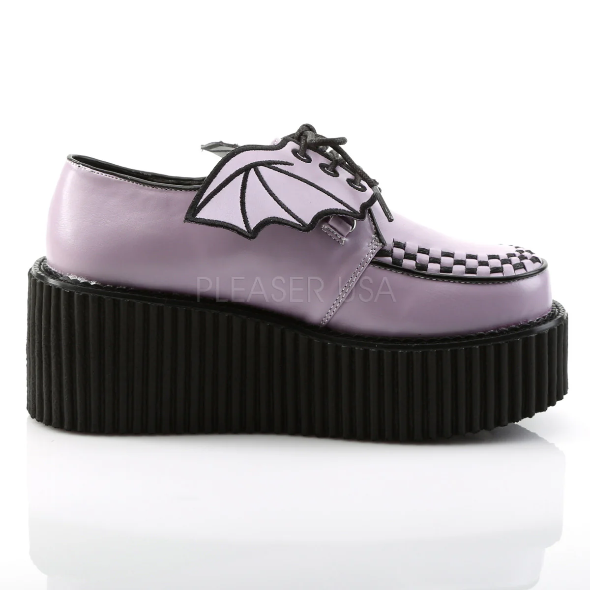 CREEPER-205 Lavender Vegan Leather - Image 5
