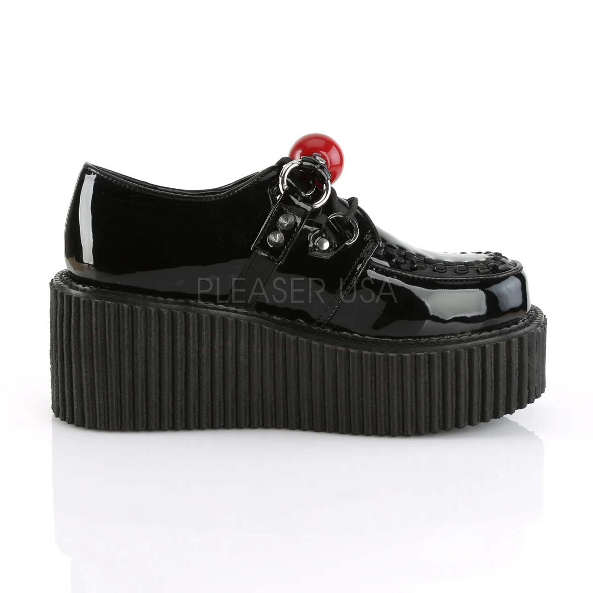 CREEPER-222  Black Patent - Image 5