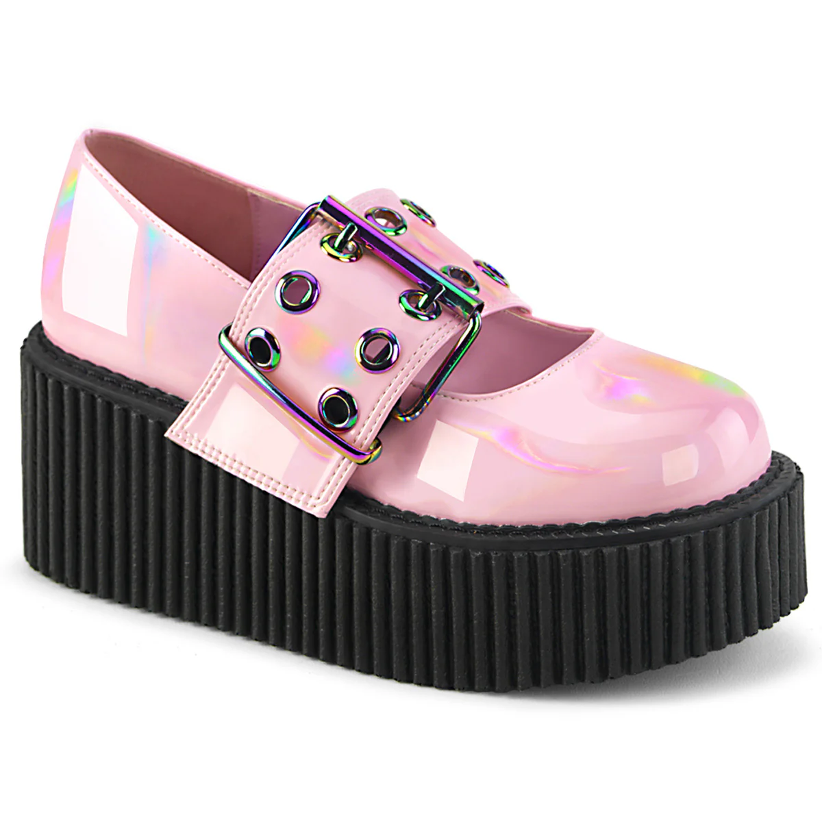 CREEPER-230  Baby Pink Holo Patent