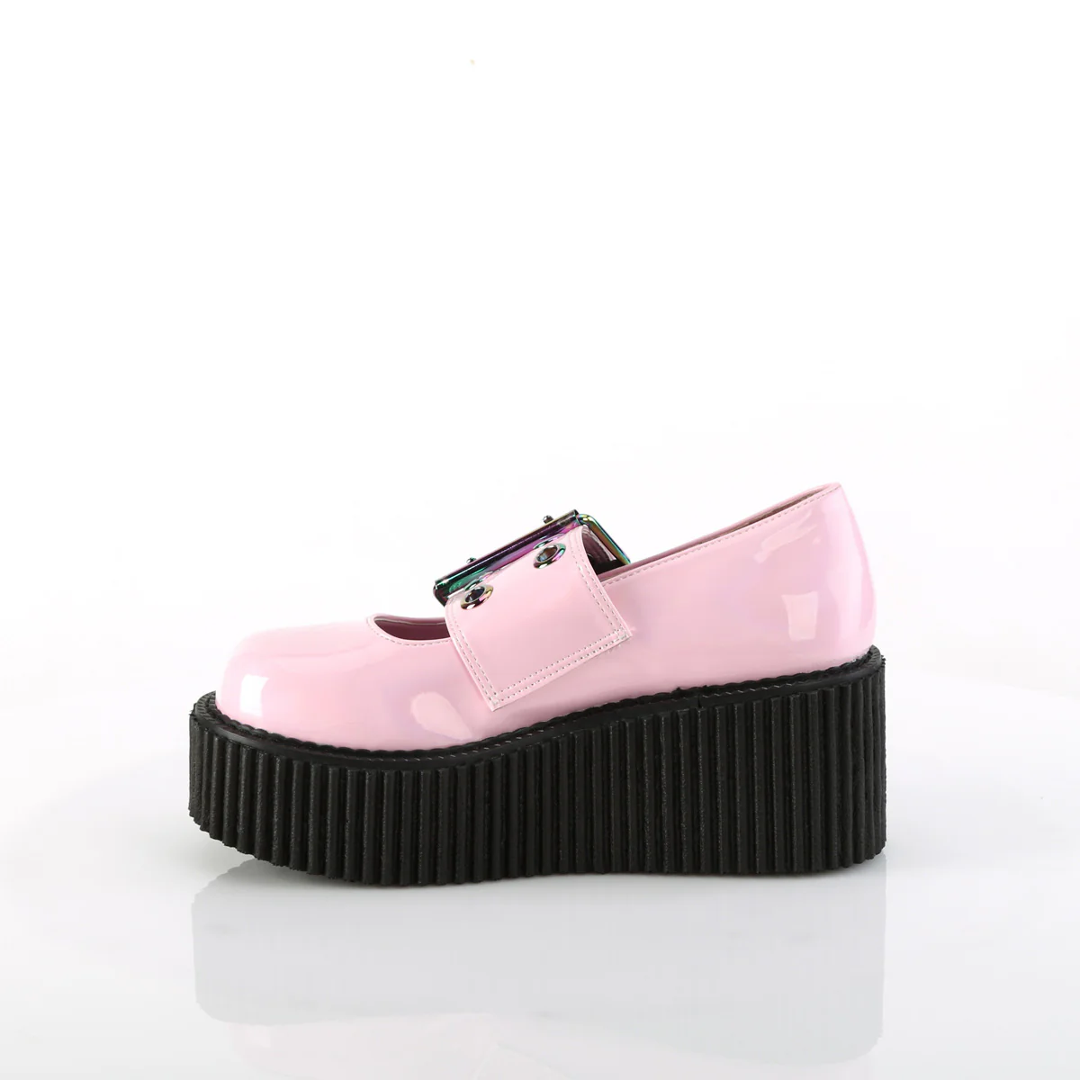 CREEPER-230  Baby Pink Holo Patent - Image 3