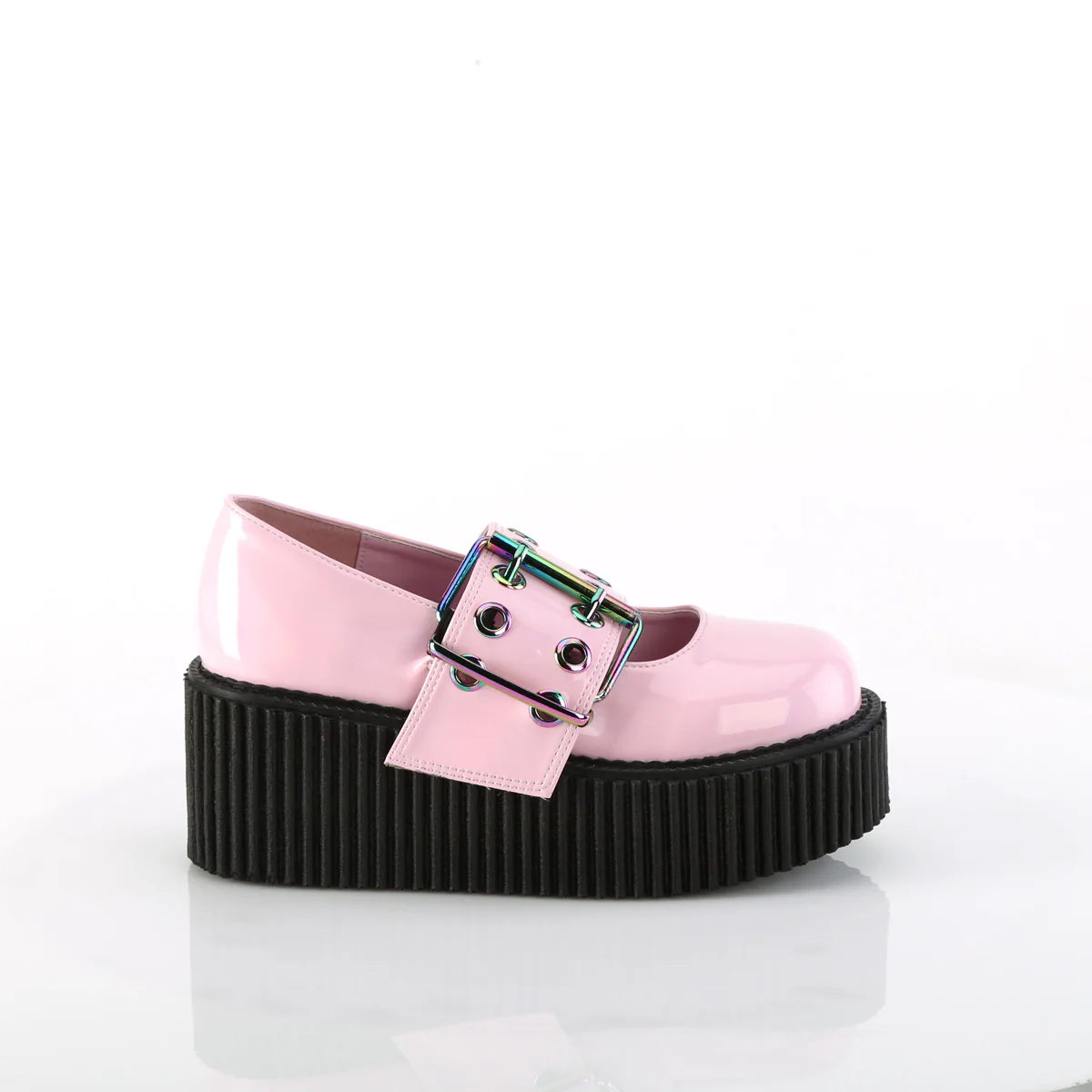 CREEPER-230  Baby Pink Holo Patent - Image 5